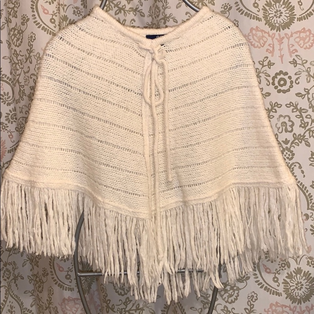 Knit Pancho